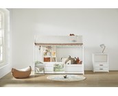 4-in-1 Kinderbed met dakconstructie