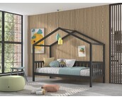 Bedbank Dallas - Antraciet - 90x200