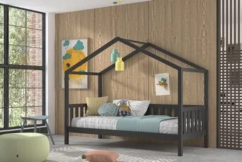 Bedbank Dallas - Antraciet