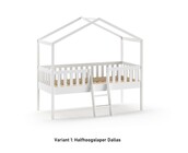 Halfhoogslaper Dallas - 90x200 - alleen het bed (variant 1)