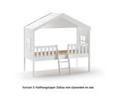 Halfhoogslaper Dallas - 90x200 - alleen het bed (variant 1)