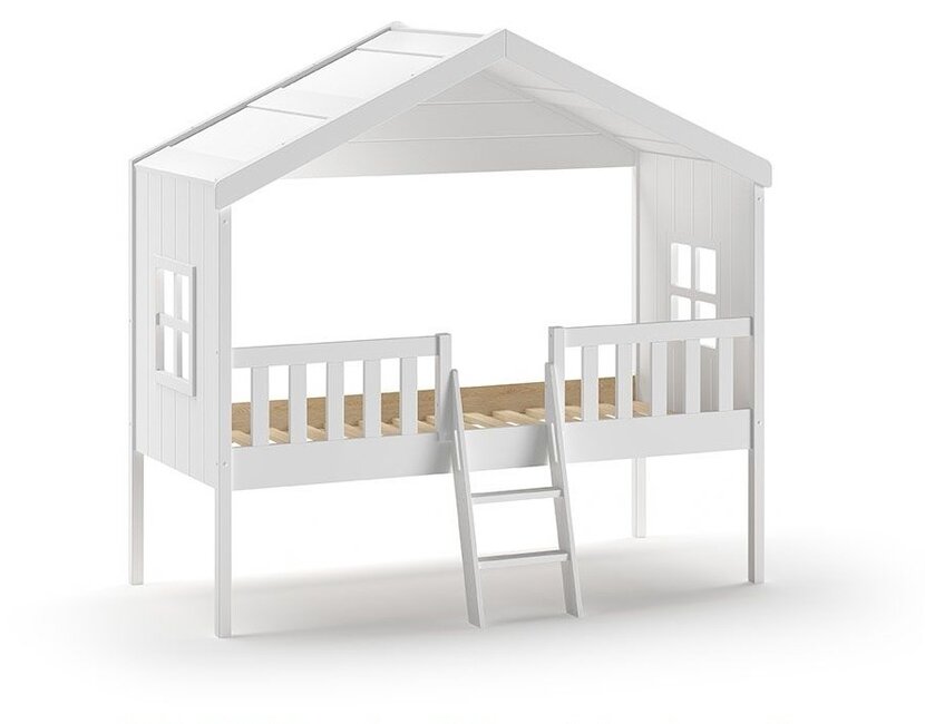 Halfhoogslaper Dallas - 90x200 met glijbaan (variant 2)