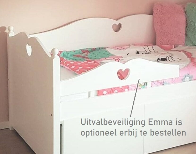Bedbank Emma met slaap- en opberglades 90x200