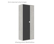 Yolo halfhoogslaper Antraciet