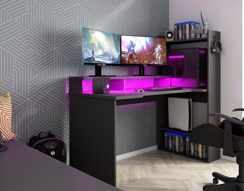 Gamer bureau Z- Antraciet