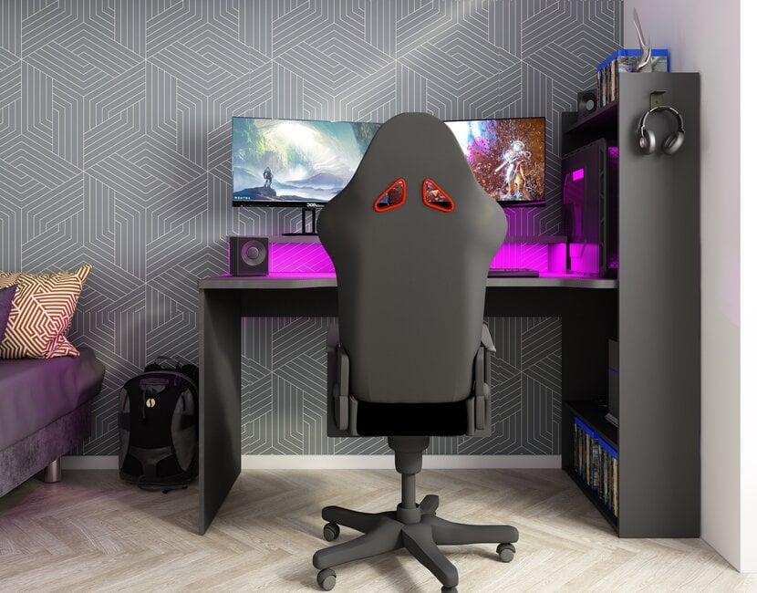 Gamer bureau Z- Antraciet