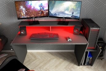 Gamer bureau Y - Antraciet