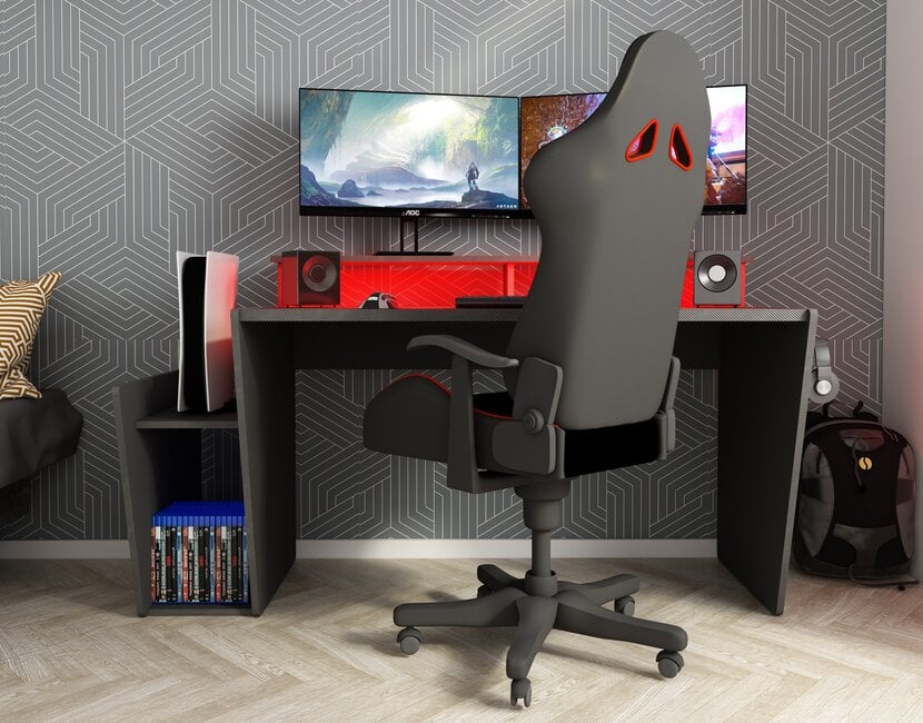 Gamer bureau Y- Antraciet