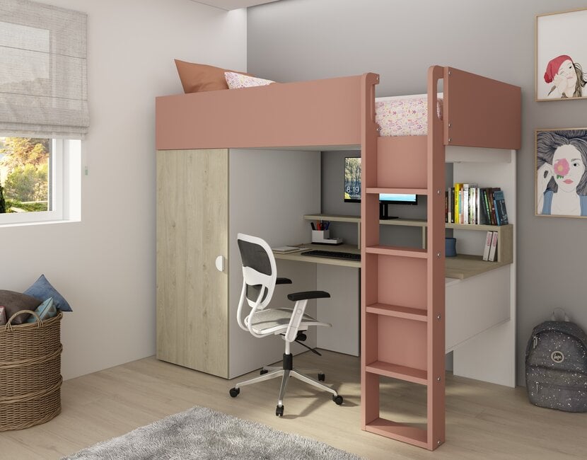 Hoogslaper Flow Roze