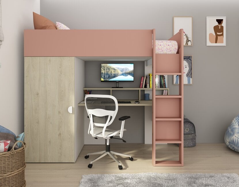 Hoogslaper Flow Roze