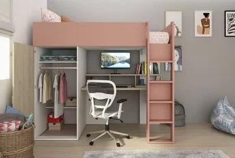 Hoogslaper Flow Roze