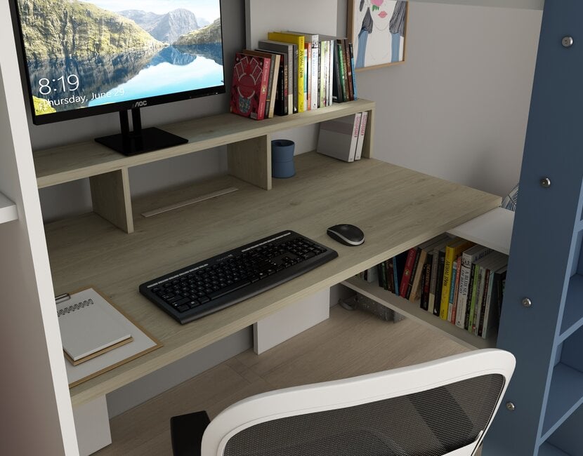 Hoogslaper Flow Blauw