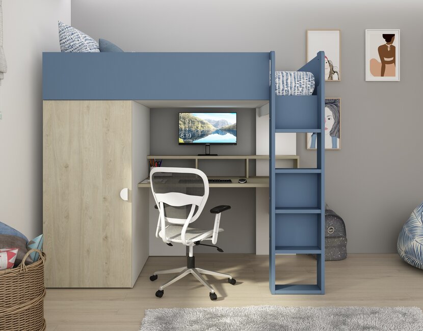 Hoogslaper Flow Blauw