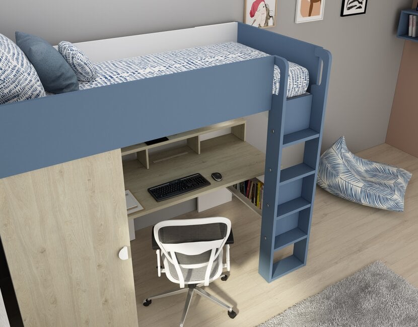 Hoogslaper Flow Blauw