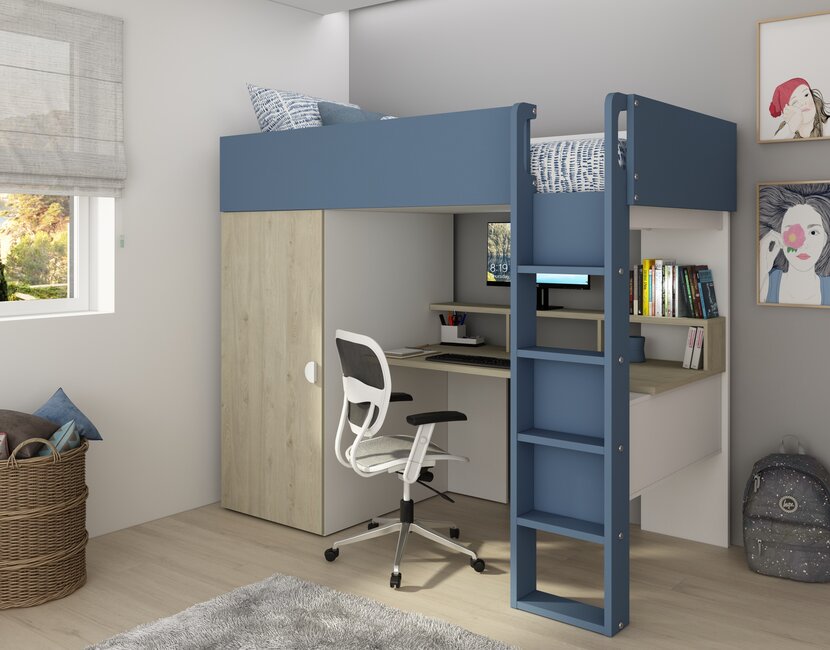 Hoogslaper Flow Blauw