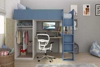 Hoogslaper Flow Blauw