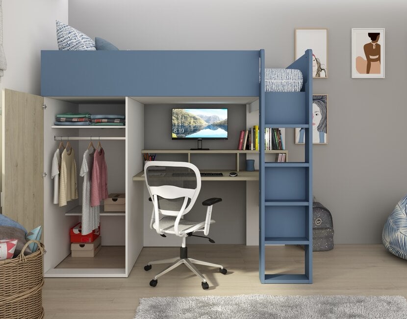 Hoogslaper Flow Blauw