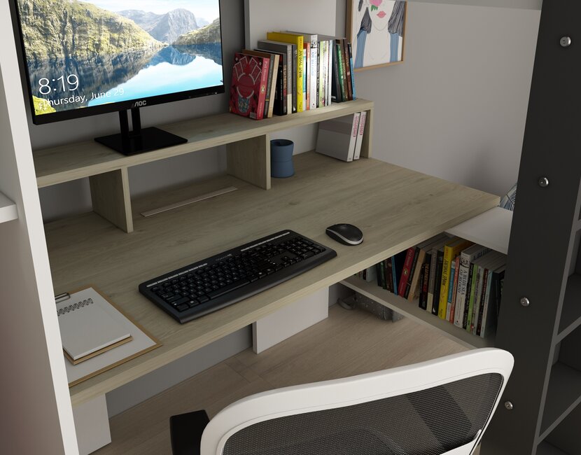 Hoogslaper Flow Antraciet