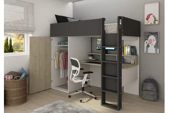 Hoogslaper Flow Antraciet