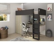 Hoogslaper Flow Antraciet