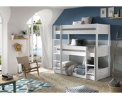 3 persoons stapelbed Scott - Wit