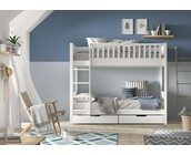 Stapelbed Scott - Wit - 90x200