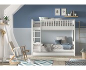 Stapelbed Scott - Wit - 90x200