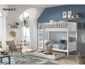 Stapelbed Scott - Wit - 90x200