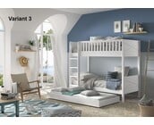 Stapelbed Scott - Wit - 90x200