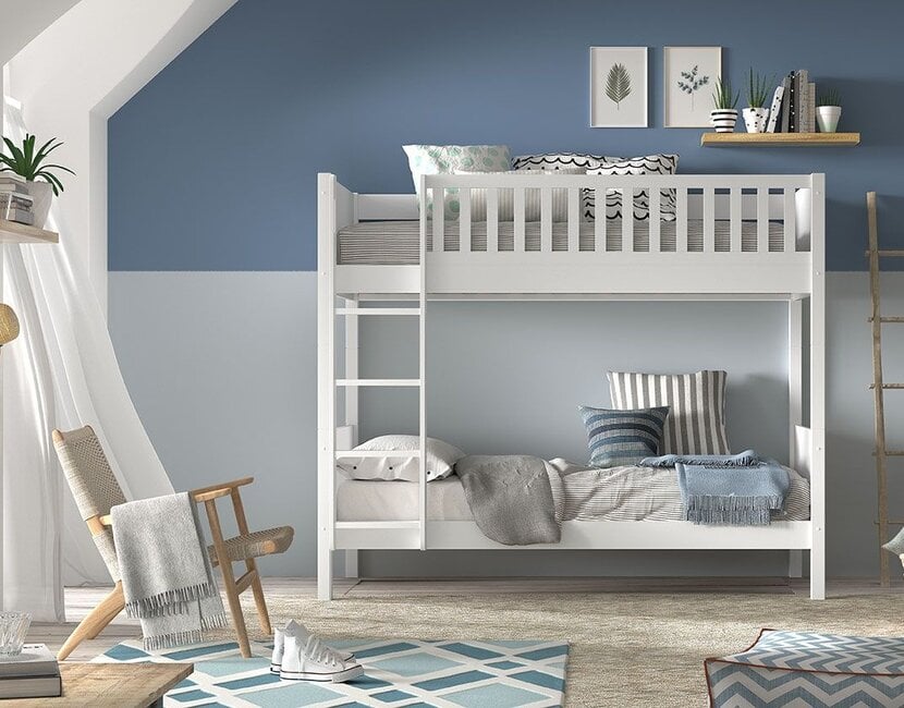 Stapelbed Scott - Wit - 90x200