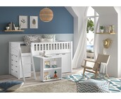 Halfhoogslaper Scott 90x200 - Wit - Variant 4