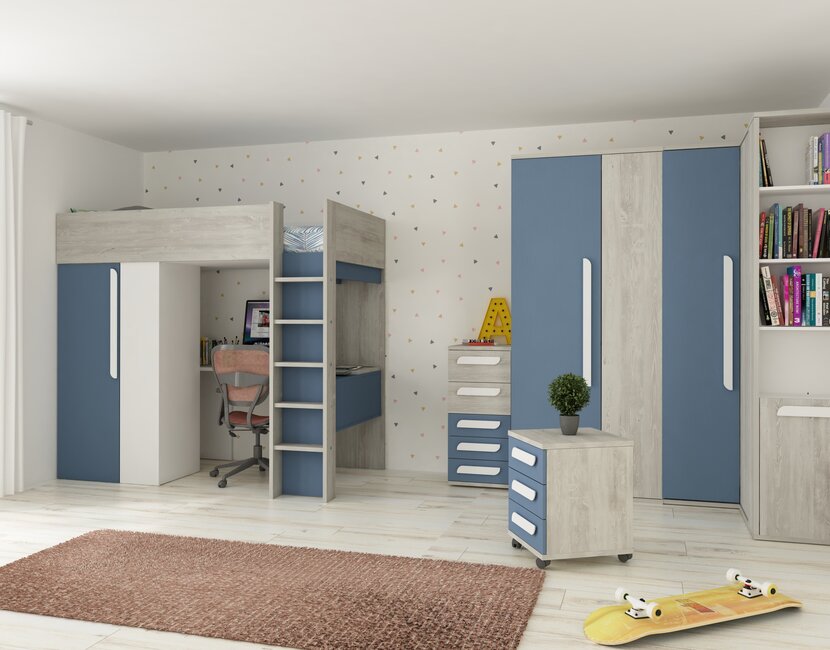 Hoogslaper Studio Smokey blue