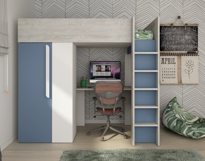 Hoogslaper Studio Smokey blue