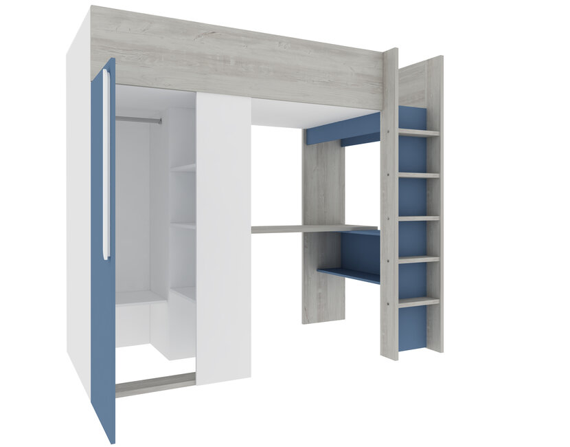 Hoogslaper Studio Smokey blue