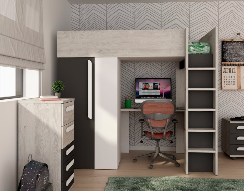 Hoogslaper Studio Antraciet