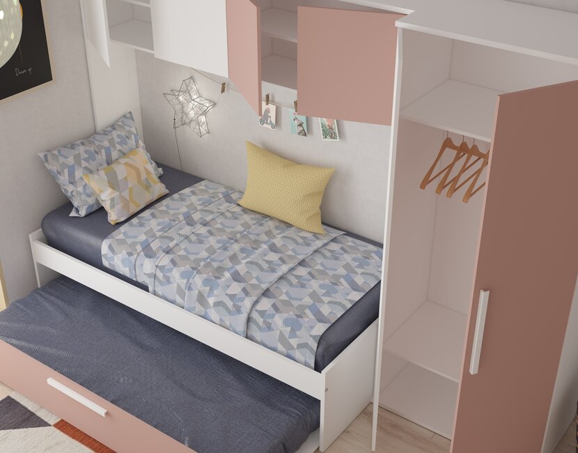 Kinderbed Artik - Roze