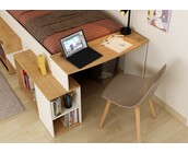 Kinderbed Gaby - Eiken met wit