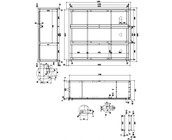 3 deurs kinderkast Amori