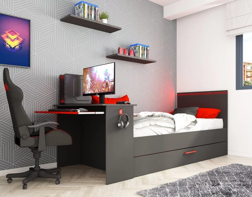 Bzone Gamingbed - met Led