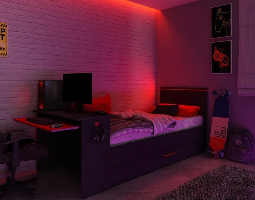 Bzone Gamingbed - met Led