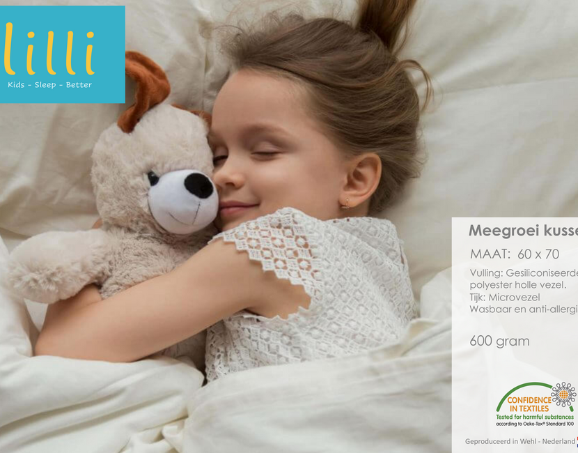 Meegroeikussen Lilli met navulling