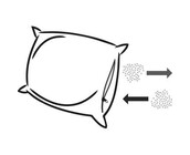 Meegroeikussen Lilli met navulling