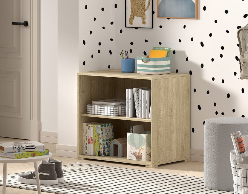 Halfhoogslaper Sam - met 2 boekenkasten