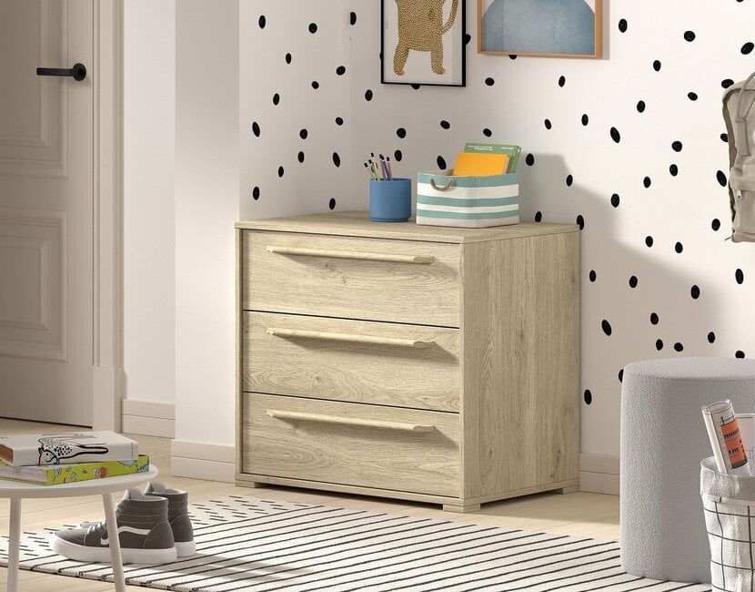 Halfhoogslaper Sam - met 2 ladekasten