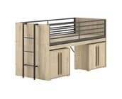 Halfhoogslaper Sam - met 2 kasten