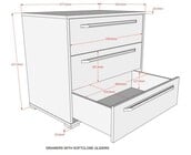 Halfhoogslaper Sam - met 3 kasten