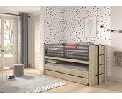 Halfhoogslaper Sam - met slaaplade