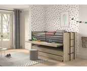 Halfhoogslaper Sam - met slaaplade