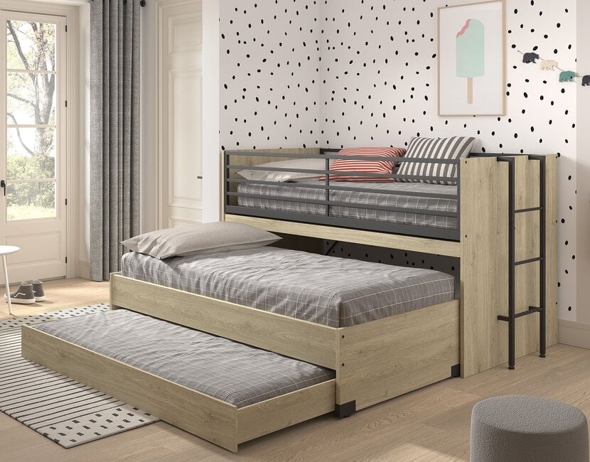 Halfhoogslaper Sam - met slaaplade