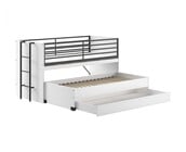 Halfhoogslaper Sam wit - met slaaplade